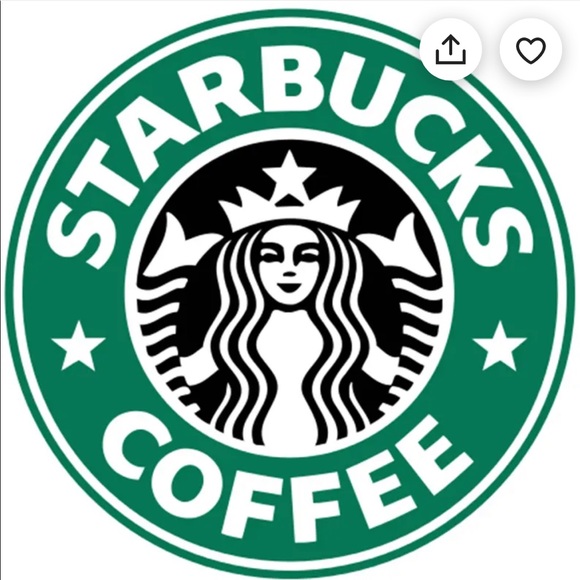 Starbucks Coffee Custom Button, Pin Badge, Pin Back Button